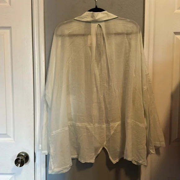 NWT Free People Heat of the Night Shirt - Picture 6 of 6